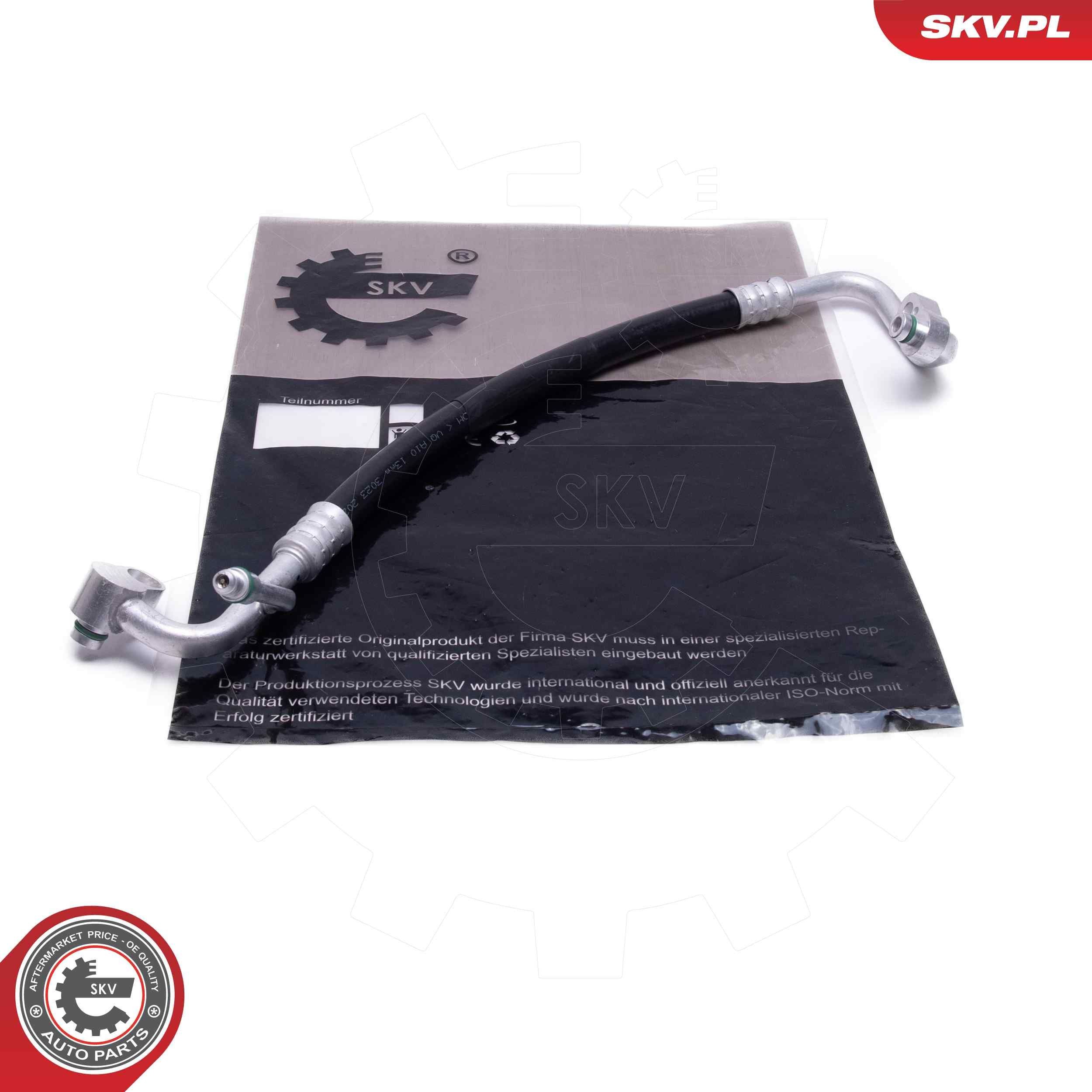 Conduta de alta pressão, ar condicionado ESEN SKV 43SKV541 ESEN SKV 43SKV541 Mangueira ar condicionado Volkswagen CADDY 2000