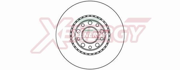 AP XENERGY Disco de travão X602008/1 Discos de freio DACIA AP XENERGY X602008/1