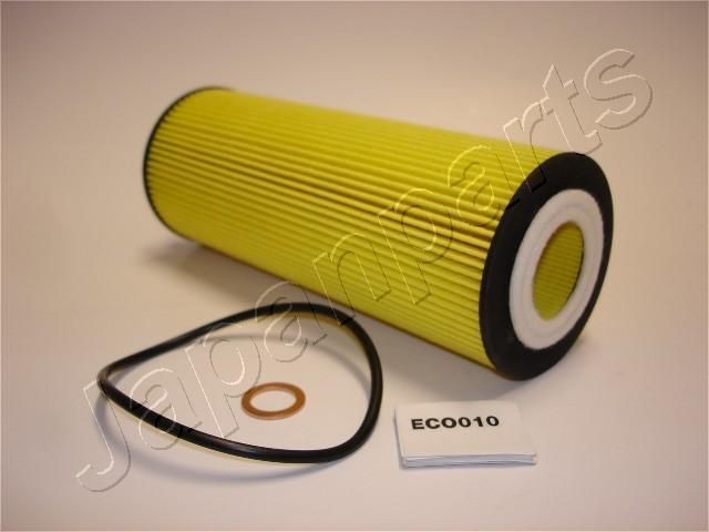 JAPANPARTS Oliefilter FO-ECO010 FO-ECO010 Oliefilter van de motor AUDI Q2 JAPANPARTS