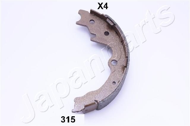 JAPANPARTS Handremschoenen GF-315AF GF-315AF Handremschoen set MAZDA MX JAPANPARTS