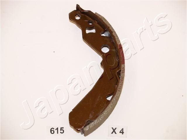 JAPANPARTS Σετ σιαγόνων φρένων GF-615AF GF-615AF Σιαγώνες JAPANPARTS DAIHATSU CHARMANT