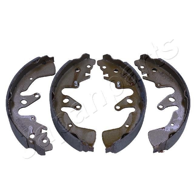 JAPANPARTS Bremsbackensatz GF-824AF GF-824AF JAPANPARTS LAND ROVER Bremsbacken hinten und vorne