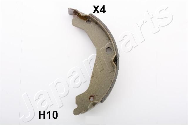 JAPANPARTS Jarrukenkäsarja, seisontajarru GF-H10AF GF-H10AF JAPANPARTS Käsijarrukengät Hyundai GALLOPER hinta