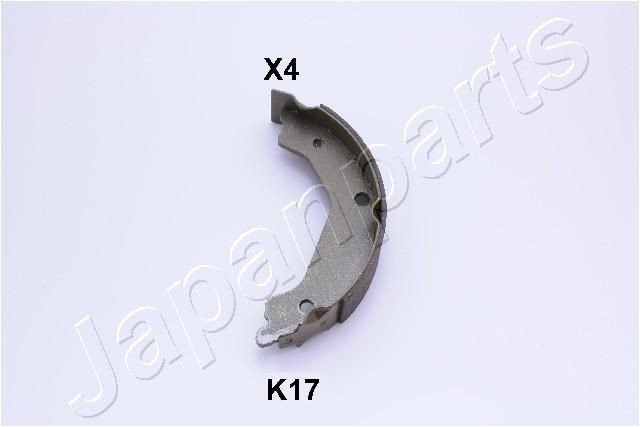 JAPANPARTS Jogo de maxilas de travão, travão de estacionamento GF-K17AF GF-K17AF Maxilas do travão de estacionamento FIAT FREEMONT JAPANPARTS