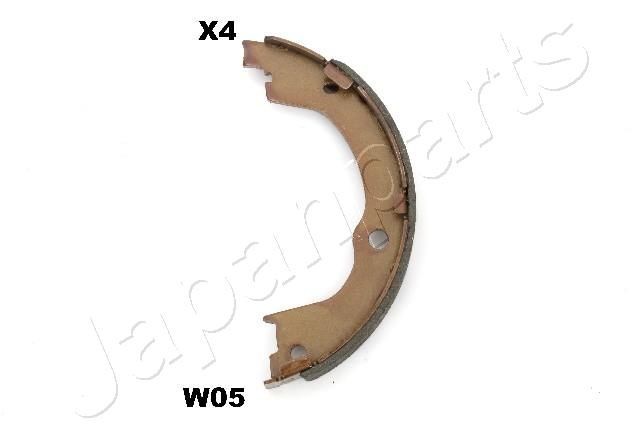 JAPANPARTS Sada brzd. čeľustí parkov. brzdy GF-W05AF GF-W05AF JAPANPARTS Čeľustí parkovacej brzdy Hyundai lacné