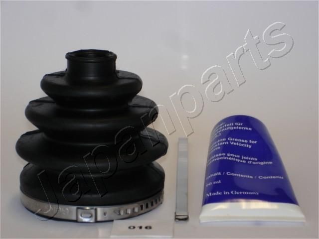 JAPANPARTS Putekļusargu komplekts, Piedziņas vārpsta KB-016 KB-016 Pusass putekļu gumijas NISSAN 300 ZX JAPANPARTS