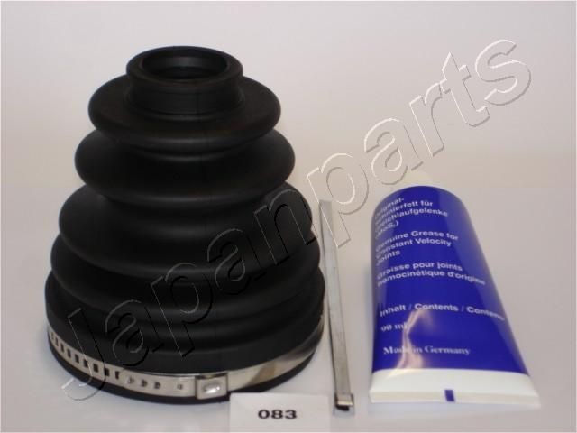 JAPANPARTS Jeu de joint-soufflet, arbre de commande KB-083 KB-083 Kit soufflet de cardan VOLVO S80 JAPANPARTS