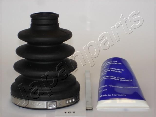 JAPANPARTS Putekļusargu komplekts, Piedziņas vārpsta KB-161 Pusass putekļu gumijas JAPANPARTS 718 KB-161 lēti