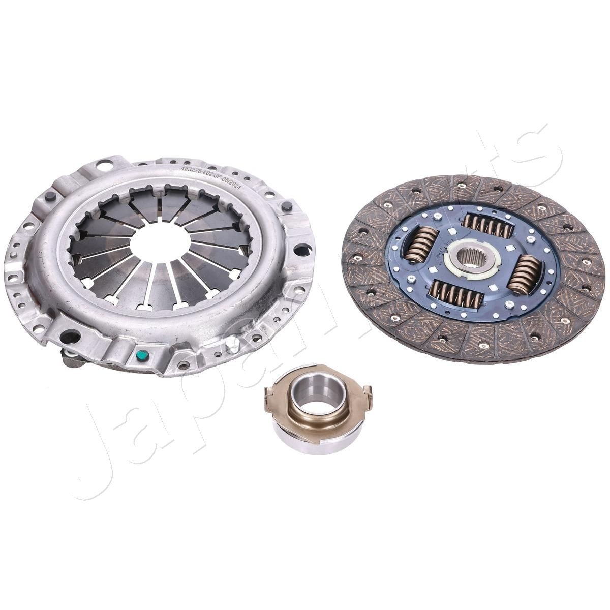JAPANPARTS Kit frizione KF-K02 KF-K02 costo Frizione rinforzata JAPANPARTS KIA CARENS