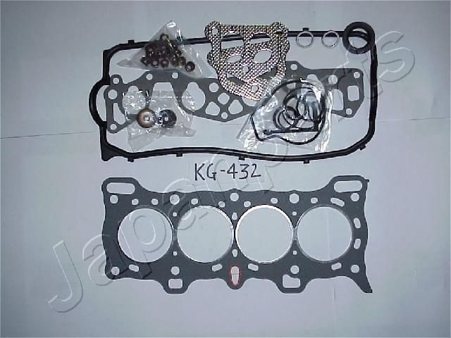 JAPANPARTS Σετ στεγανοπ., κυλινδροκεφαλή KG-432 Σετ φλάντζες κεφαλής JAPANPARTS Honda CR-Z KG-432
