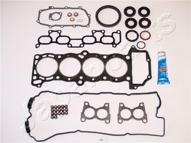 JAPANPARTS Hel packningssats, motor KM-175 JAPANPARTS KM-175 Packningssats vevhus Nissan Sunny Traveller Y10 original