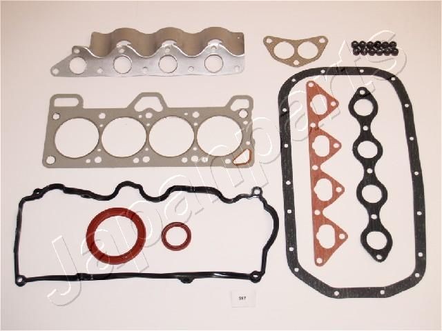 JAPANPARTS Tihendite täiskomplekt, Mootor KM-597 Tihendite täiskomplekt mootor JAPANPARTS 33 KM-597 odav