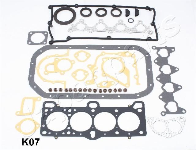 JAPANPARTS Kompletná sada tesnení motora KM-K07 Tesnenie motora JAPANPARTS SIERRA KM-K07 lacné