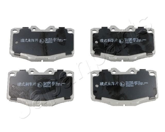 JAPANPARTS Kit pastiglie freni PA-236AF JAPANPARTS PA-236AF Kit pastiglie freni TOYOTA Land Cruiser 60 (J60) 4.0 D (HJ60_) 105 CV 1984