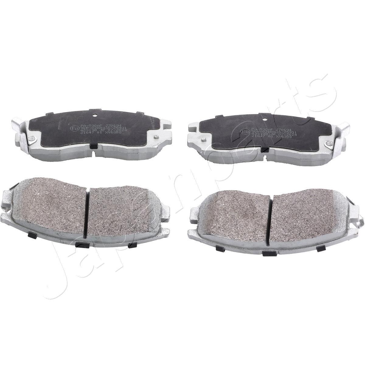 JAPANPARTS Plaquettes de frein PA-530AF Hyundai KONA Plaquette de frein sport JAPANPARTS PA-530AF