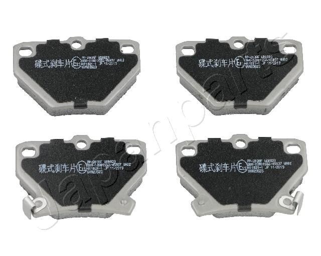 JAPANPARTS Kit pastiglie freni PP-203AF PP-203AF costo Pastiglie freno sportive NISSAN MURANO JAPANPARTS