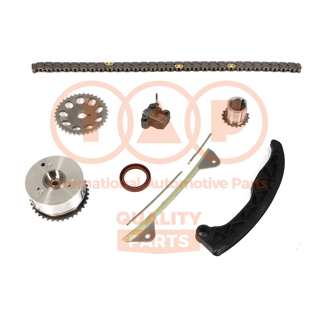 IAP QUALITY PARTS Kamkedjesats 127-17006KC 127-17006KC IAP QUALITY PARTS transmissionskedjesats Peugeot 2008