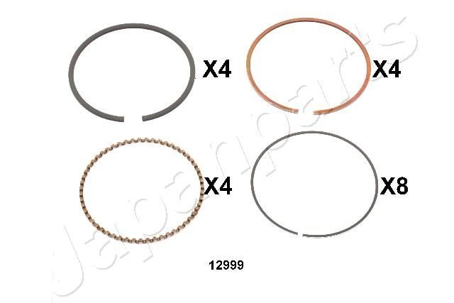 JAPANPARTS Piston Ring RC12999 JAPANPARTS RC12999 Daihatsu Hijet S85 piston ring kit replacement