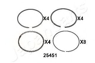 JAPANPARTS Δακτύλιος εμβόλου RC25451 RC25451 Ελατηρια εμβολου JAPANPARTS NISSAN 300 ZX