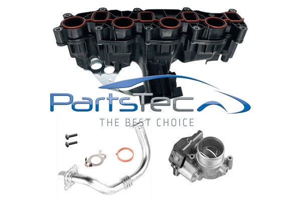 Collettore di aspirazione PartsTec PTA519-3000 PartsTec PTA519-3000 Collettore di aspirazione Volkswagen TRANSPORTER 2002