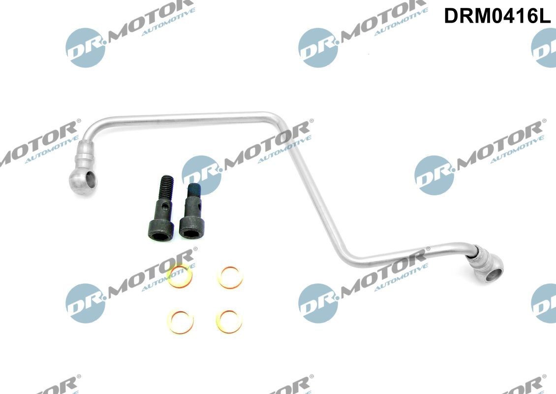DR.MOTOR AUTOMOTIVE Oil Pipe, charger DRM0416L DRM0416L DR.MOTOR AUTOMOTIVE turbo oil feed pipe for CITROЁN C2