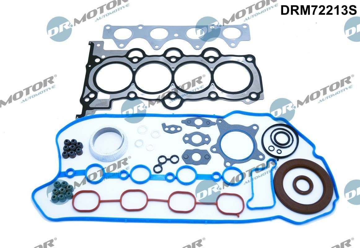 DR.MOTOR AUTOMOTIVE Täydellinen tiivistesarja, moottori DRM72213S DR.MOTOR AUTOMOTIVE DRM72213S HYUNDAI ix35 (LM, EL, ELH) kampikammion tiiviste