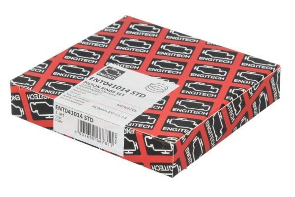 ENGITECH Jogo de segmentos do êmbolo ENT041014 STD ENGITECH ENT041014 STD Anéis do pistão MERCEDES-BENZ Classe E Camião de plataforma / Chassis (VF210) baratos