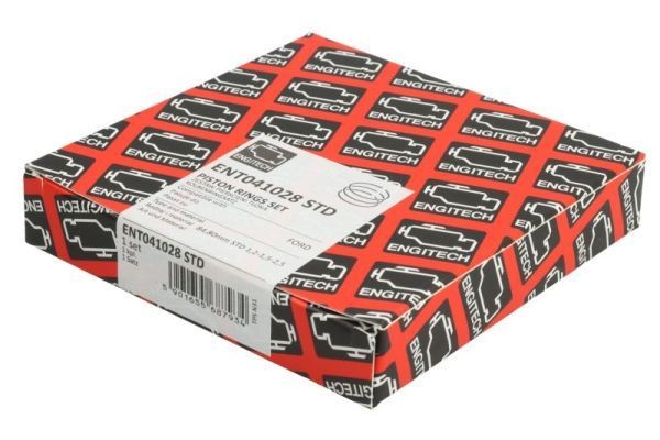ENGITECH Kolvringsats ENT041028 STD ENGITECH ENT041028 STD fascia pistone Ford Mondeo mk2 pris
