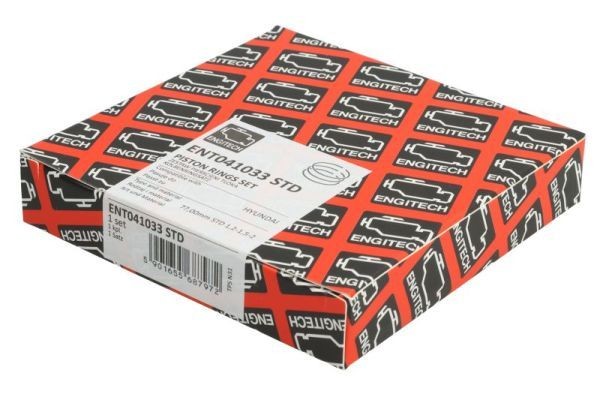 ENGITECH Sada piestnych krúżkov ENT041033 STD ENGITECH ENT041033STD Piestne krúžky Kia Venga YN cena