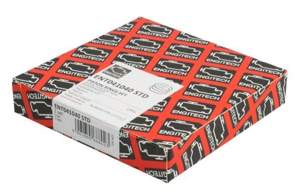 ENGITECH Σετ δακτυλίων εμβόλου ENT041040 STD ENT041040 STD Ελατηρια εμβολου ENGITECH NISSAN JUKE