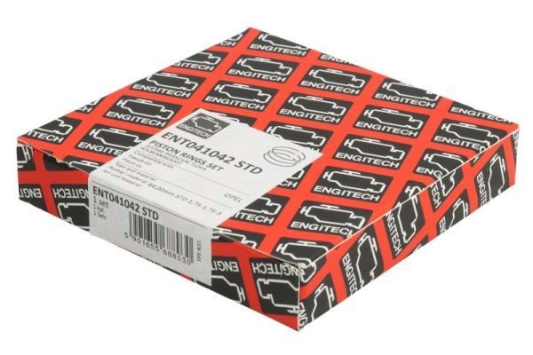 ENGITECH Σετ δακτυλίων εμβόλου ENT041042 STD Ελατηρια εμβολου ENGITECH Opel ZAFIRA ENT041042 STD
