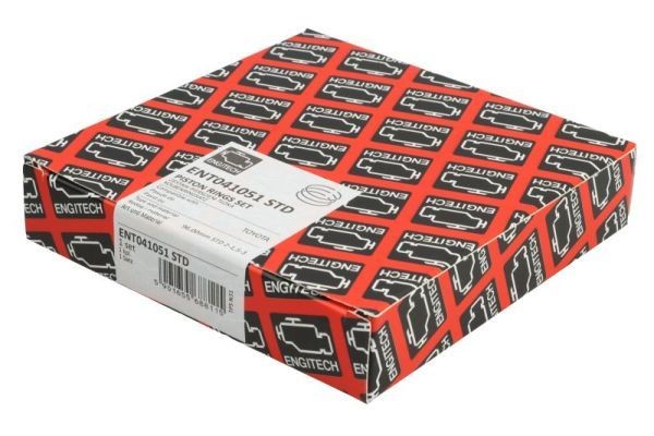 ENGITECH Kolvringsats ENT041051 STD Toyota Land Cruiser 150 Kolvringar ENGITECH ENT041051 STD