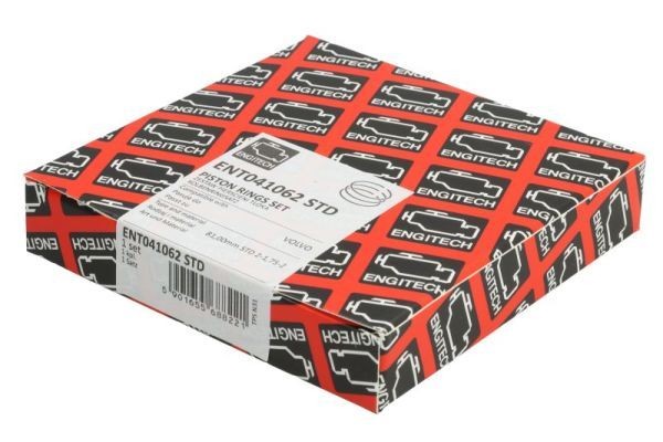 ENGITECH Kolvirõngakomplekt ENT041062 STD Kolvirõngad ENGITECH Volkswagen CADDY ENT041062 STD