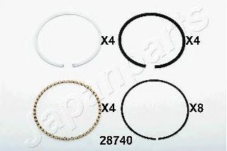 JAPANPARTS Kolvring RS28740 RS28740 JAPANPARTS kolvringssats Fiat X 1/9