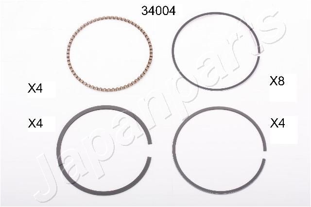 JAPANPARTS Kolbenring RS34004 RS34004 Kolbenring SMART CITY-COUPE JAPANPARTS kaufen