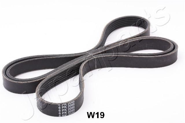 JAPANPARTS Ķīļrievu siksna TV-W19 TV-W19 Rievsiksna JAPANPARTS CHEVROLET TRACKER