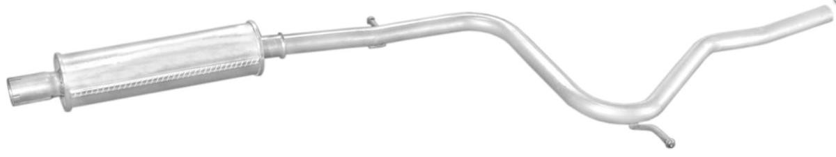 4MAX Silenziatore centrale, universale 0219-01-07411P 4MAX 0219-01-07411P Scarico sportivo Fiat Barchetta 183 originali prezzo