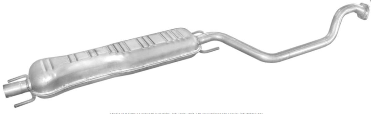 4MAX Keskiäänenvaimentaja 0219-01-17536P Opel Astra G Classic keskimmäinen äänenvaimennin 4MAX 0219-01-17536P