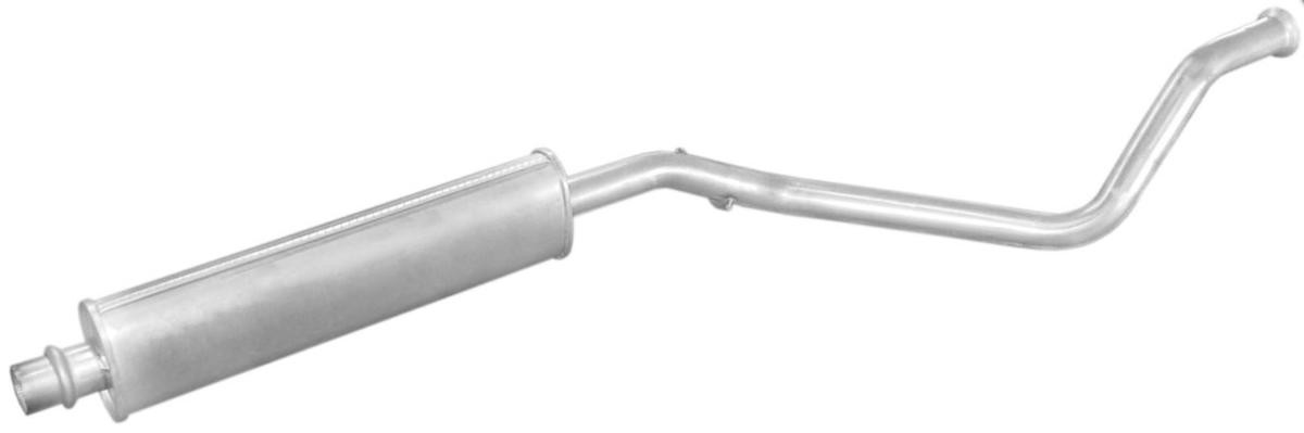 4MAX Panela de escape central 0219-01-19220P Silenciador central 4MAX Peugeot 208 0219-01-19220P