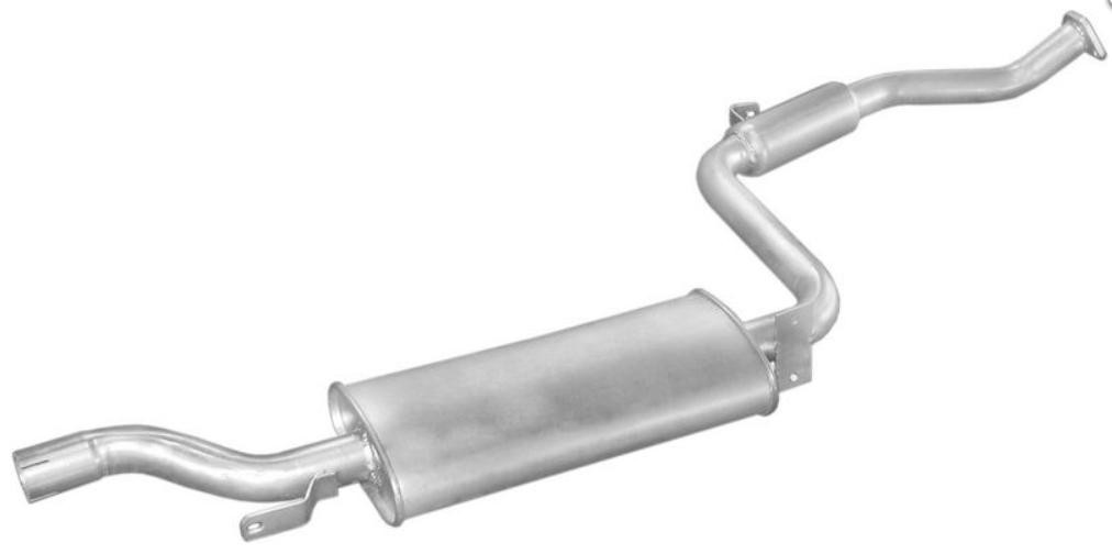 Middle silencer 4MAX 0219-01-31250P 4MAX 0219-01-31250P Middle silencer Volvo V40 Estate 2019