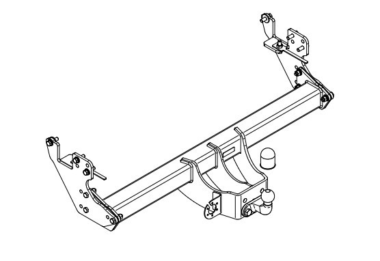 STEINHOF Dragkrok I-034 Trooper II SUV Cabriolet (UB) Dragkrok STEINHOF I-034