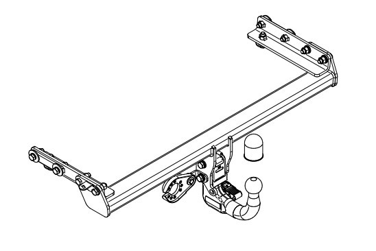 Ťažné zariadenie STEINHOF S-436 STEINHOF S-436 Ťažné zariadenia SUBARU OUTBACK 2008