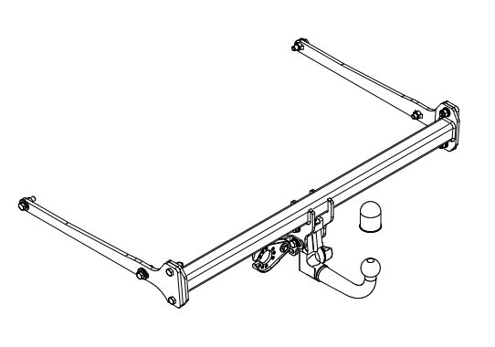 Attelage STEINHOF T-237 STEINHOF T-237 Crochet attelage TOYOTA YARIS 2021