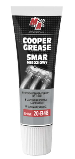 MA PROFESSIONAL Mazivo odolávajúce vysokým teplotám 20-B48 MA PROFESSIONAL High temperature copper grease 20-B48 Mazivo odolávajúce vysokým teplotám