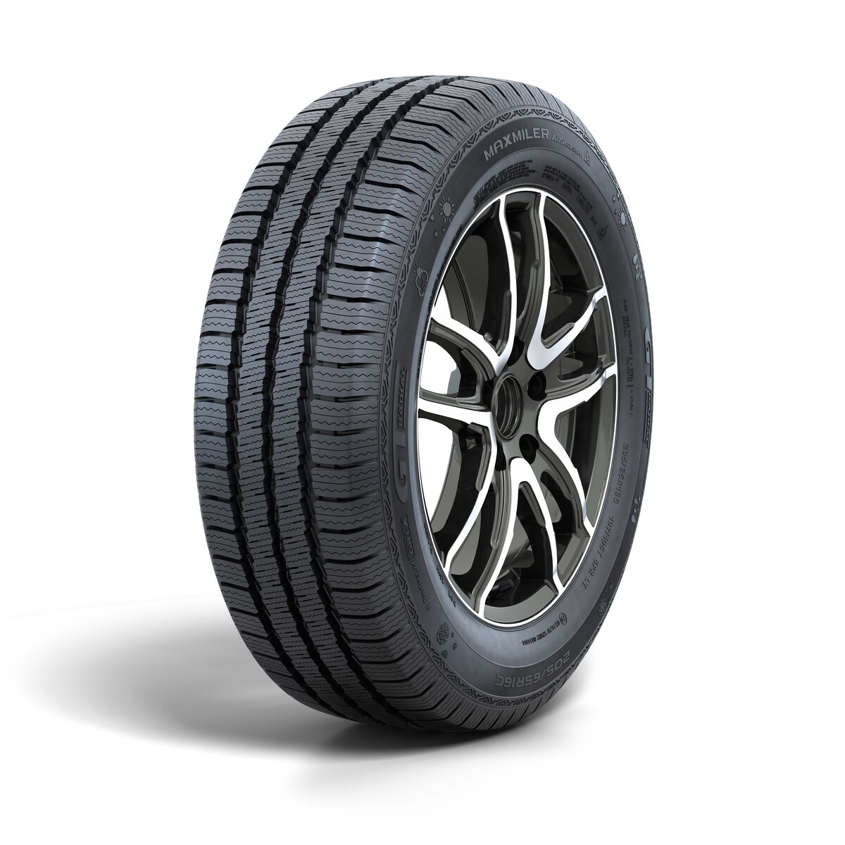 GT Radial Reifen 100A4801 GT Radial 100A4801 MAXMILER ALLSEASON2 C M+S 3PMSF TL 215/65 R15