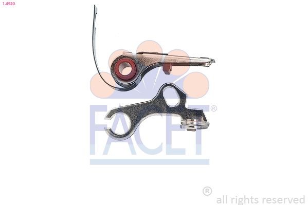 FACET Jeu de contacts, distributeur d'allumage 1.4920 FACET 1.4920 Allumeur FIAT PANDA coût