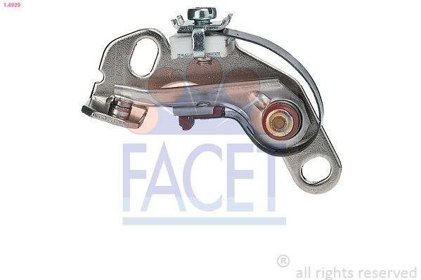 FACET Sada kontaktov rozdeľovača 1.4939 1.4939 Rozdeľovač zapaľovania FIAT BRAVA FACET