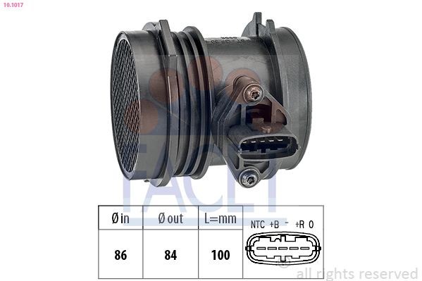 FACET Debimetro 10.1017 10.1017 Debimetro FACET HYUNDAI i40 costo