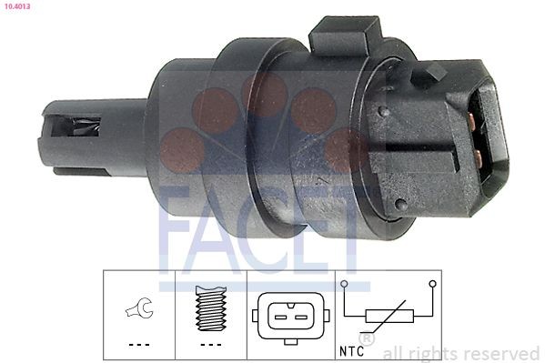 FACET Sensor, temperatuur binnenkomende lucht 10.4013 Sensor temperatuur binnenkomende lucht FACET 9-5 10.4013 goedkoop