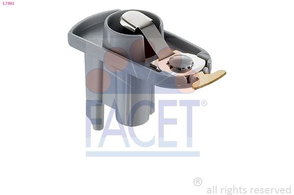 FACET Palec (rotor) rozdeľovača zapaľovania 3.7892 Rotor rozdeľovača zapaľovania FACET Dacia SANDERO 3.7892